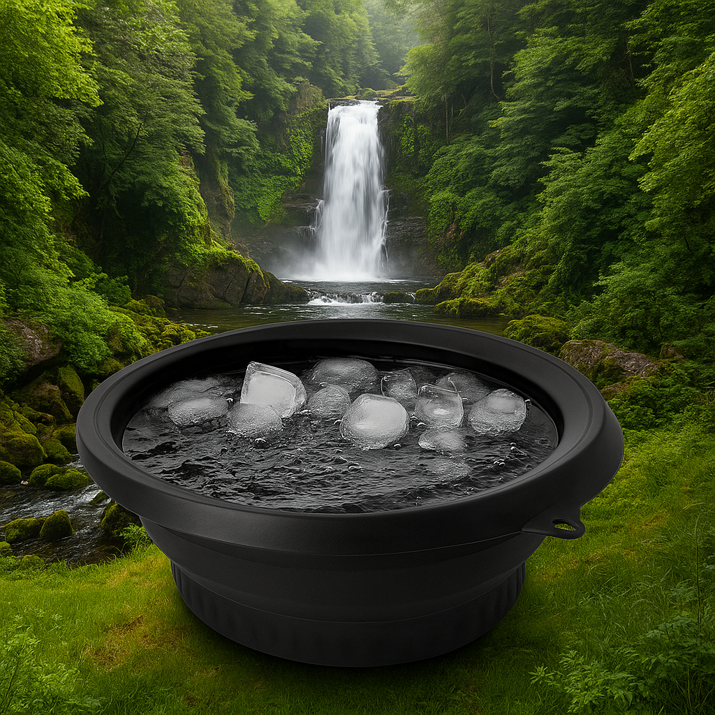 Silicone Ice Basin Foldable Ice Basin